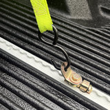 Anchor Track L Track Threaded Double Stud Fitting w/Swivel Plate BS 4000 lbs 2PK