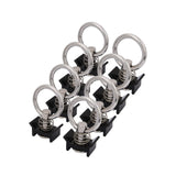 8x Anchor Track L Track Fitting Rings-#304 Stainless Steel (Stud-Ring -Spring)