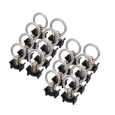 16x Anchor Track L Track Fitting Rings-#304 Stainless Steel (Stud-Ring -Spring)