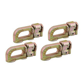 4Pcs L Track Anchor Track Rail Double Stud Fitting BS 2267 KG / 5000 lbs
