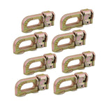 8Pcs L Track Anchor Track Rail Double Stud Fitting BS 2267 KG / 5000 lbs