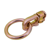 L Track Anchor Track Rail Double Stud Fitting w/rings BS 2720 KG / 6000 lbs