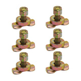 6X Anchor Track L Track Threaded Bolt Double Stud Fitting Bolt Down Anchor Point