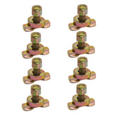8X Anchor Track L Track Threaded Bolt Double Stud Fitting Bolt Down Anchor Point