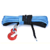 10MM x 30M Dyneema Winch Rope G80 Hook Synthetic Cable 4WD Tow Recovery