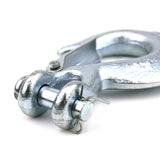 5/16" G70 Clevis Slip Chain Hook With Latch  Forged Alloy Steel Galvanized