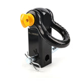 Tow Bar Hitch Receiver Towbar 4WD Off Road Recovery 5Ton Shackle Hitch Pin YEL