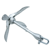 1.5 KG Folding Anchor Grapnel Kayak Canoe Hot Dipped Galvanized