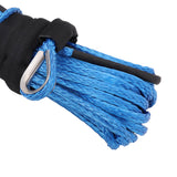 7MM x 15M Dyneema Winch Rope Blue Synthetic strap 4WD Boat Recovery BLUE