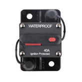 40A AMP Circuit Breaker Dual Battery IP67 Waterproof 12V 24V Fuse Reset