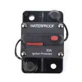 2x30AMP Circuit Breaker Dual Battery IP67 Waterproof 12V 24V Fuse Manual Reset