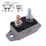 40A AMP 12V Circuit Breaker & Cover Dual Battery Fuse Automatic Auto Reset