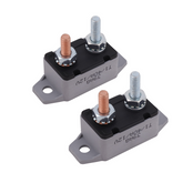 2X 40A AMP 12V Circuit Breaker Dual Battery Fuse Automatic Auto Reset Sale