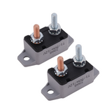 2X 50A AMP 12V Circuit Breaker Dual Battery Fuse Automatic Auto Reset Sale