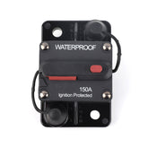 2x150A AMP Circuit Breaker Dual Battery IP67 Waterproof 12V 24V Fuse Reset