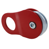 10 Ton Snatch Block Recovery Winch Rope Pulley Hoist Rated 4WD Red