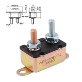 30A AMP 12V Circuit Breaker Dual Battery Fuse Automatic Auto Reset Metal