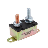 50A AMP 12V Circuit Breaker Dual Battery Fuse Automatic Auto Reset Metal