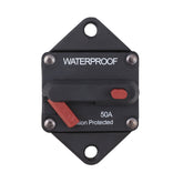 50A AMP Marine Circuit Breaker IP67 Waterproof 12V 24V Panel Mount Reset
