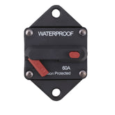 60A AMP Marine Circuit Breaker IP67 Waterproof 12V 24V Panel Mount Reset