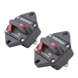 2x30A AMP Marine Circuit Breaker IP67 Waterproof 12V 24V Panel Mount Reset