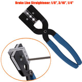 Heavy Duty Brake Pipe Line Tube Straightener Straightening Tool Pliers