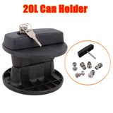 Heavy Duty 20L Jerry Can + 1 Locker Fuel Petrol Container 4WD Off Road