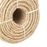 6mm x 100M Sisal Rope Natural Fiber Prime Quality Biodegradable 3 Strands