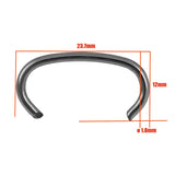 C24 24mm Hog Ring Gun Pneumatic Air Galvanised C Clip Fence Ringer 10000PCS