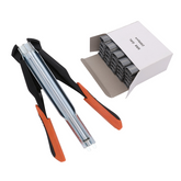 C7 SR8 GALFAN Zinc-Alu Hog Ring Gun Pliers 2600 Pcs C Clips Fence Wire Ringer