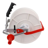 WIND UP 1:3 GEARED ELECTRIC FENCE REEL POLY TAPE WIRE ROPE STRIP GRAZING