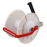 WIND UP 1:3 GEARED ELECTRIC FENCE REEL POLY TAPE WIRE ROPE STRIP GRAZING