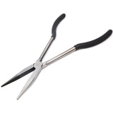 4 pcs 11" Long Reach Plier Pliers Set 45° 90° Bent Nose Ring Pliers