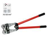 10 - 120 mm² Cable Anderson Plug Crimper Tool Battery Rotatable Lug