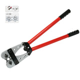 10 - 120 mm² Cable Anderson Plug Crimper Tool Battery Rotatable Lug