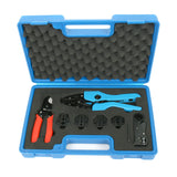 7pcs RG58 RG59 RG6 RG11 BNC TNC Coax Hex CCTV Cable Crimping Plier Crimper