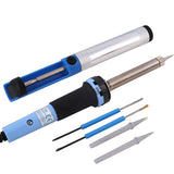 58W Solder Soldering Iron Station Solder Aid Kit Magnifier Desolder Pump 5 Tips