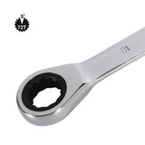 12 Pcs Trade Grade Stubby Ratchet Gear Wrench Spanner Set  CR-V 8 -19mm