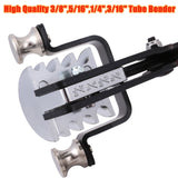 HD Tube Bender Brake Line Pipe 3/16" 1/4" 5/16" 3/8" Bending Pliers Tool