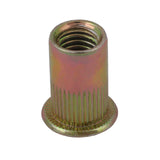 M5 X 100 Nutserts Rivet Nuts Flange Blind Rivnuts Zinc Plated Steel Nut Nutsert