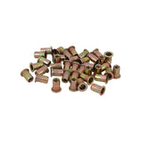 M3 X 100 Nutserts Rivet Nuts Flange Blind Rivnuts Zinc Plated Steel Nut Nutsert