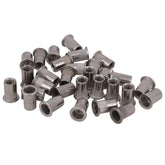 200Pcs Nutserts Rivet Nuts Flange Blind Rivnuts Stainless Steel M3 M4 M5 M6