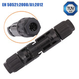Solar Panel Connectors 6mm2 Male Female Set TUV DC 1000V IP67 Photovoltaic