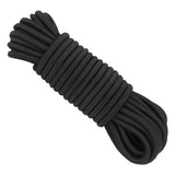 8mm X 10M High Tenacity Black Polyster Elastic Rope Shock Core Bungee Tie Down
