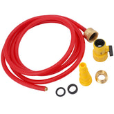 Taiwan Drain Cleaning Cleaner Tools Nozzle 1 Jet forward 9 Jets side 2.5M