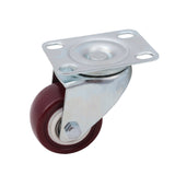 Heavy Duty 2" 50mm Polyurethane Swivel Caster Wheels PU/PTU Castors W/ Brake