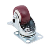 Heavy Duty 2" 50mm Polyurethane Swivel Caster Wheels PU/PTU Castors W/ Brake