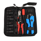 Solar Crimp Tool Kit Crimping Connector Spanner Crimper Wire Stripper Cutter