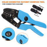Solar Crimp Tool Kit Crimping Connector Spanner Crimper Wire Stripper Cutter