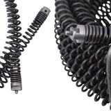 12M+2.5M Spiral Electrical Drill Plumber Drain Snake Pipe Pipeline Sewer Cleaner